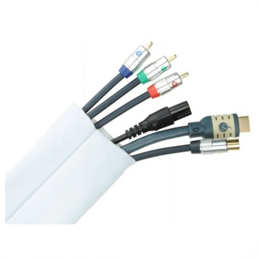 Fisual Cable Tidy Wrap 50mm Diameter White 2m